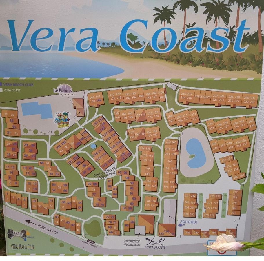 Apartamento Jardines Tropicales Dos Piscinas Vera Playa Las Marinas Urbanizacion Vera Coast Exteriör bild